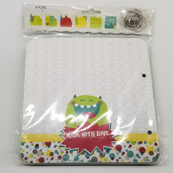 Bo Bunny Lil' Monster Scrapbook Album - Picture 2 of 7